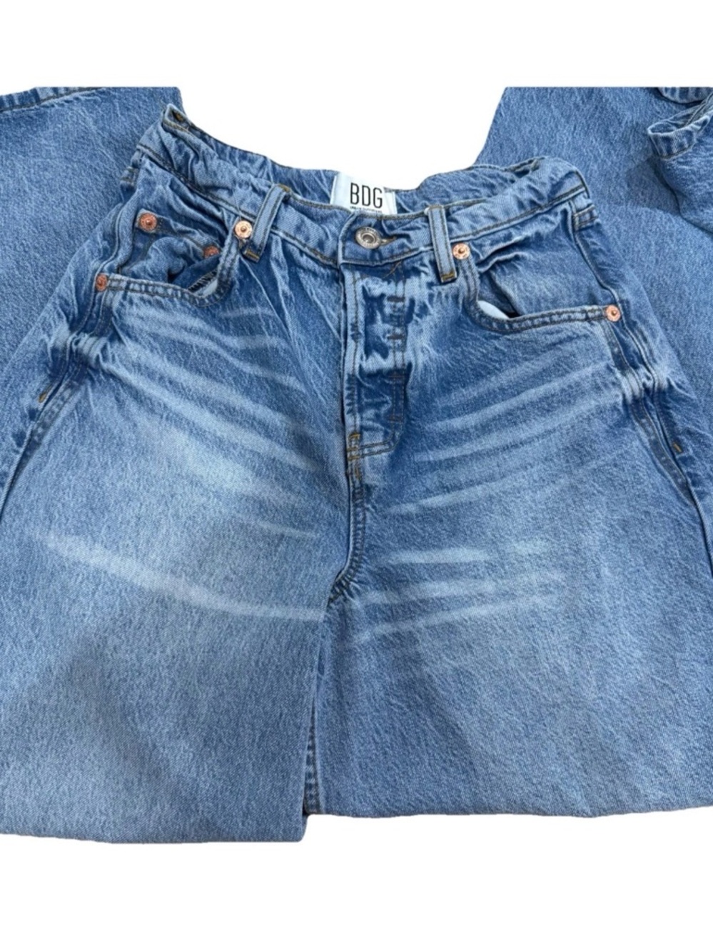 BDG Light Blue Wide Leg Jeans